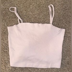 Baby pink Aerie top